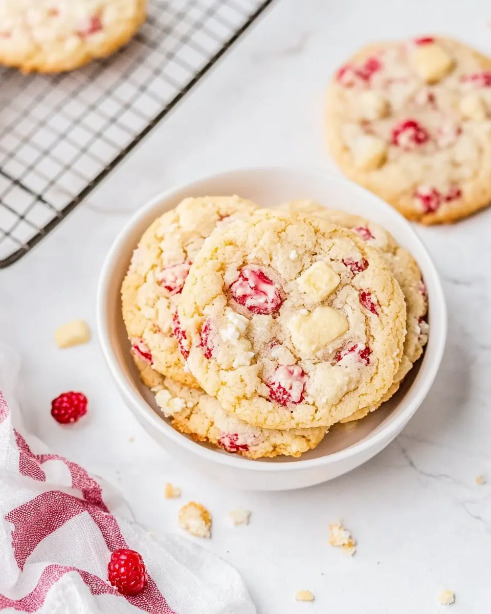Strawberry Cookies