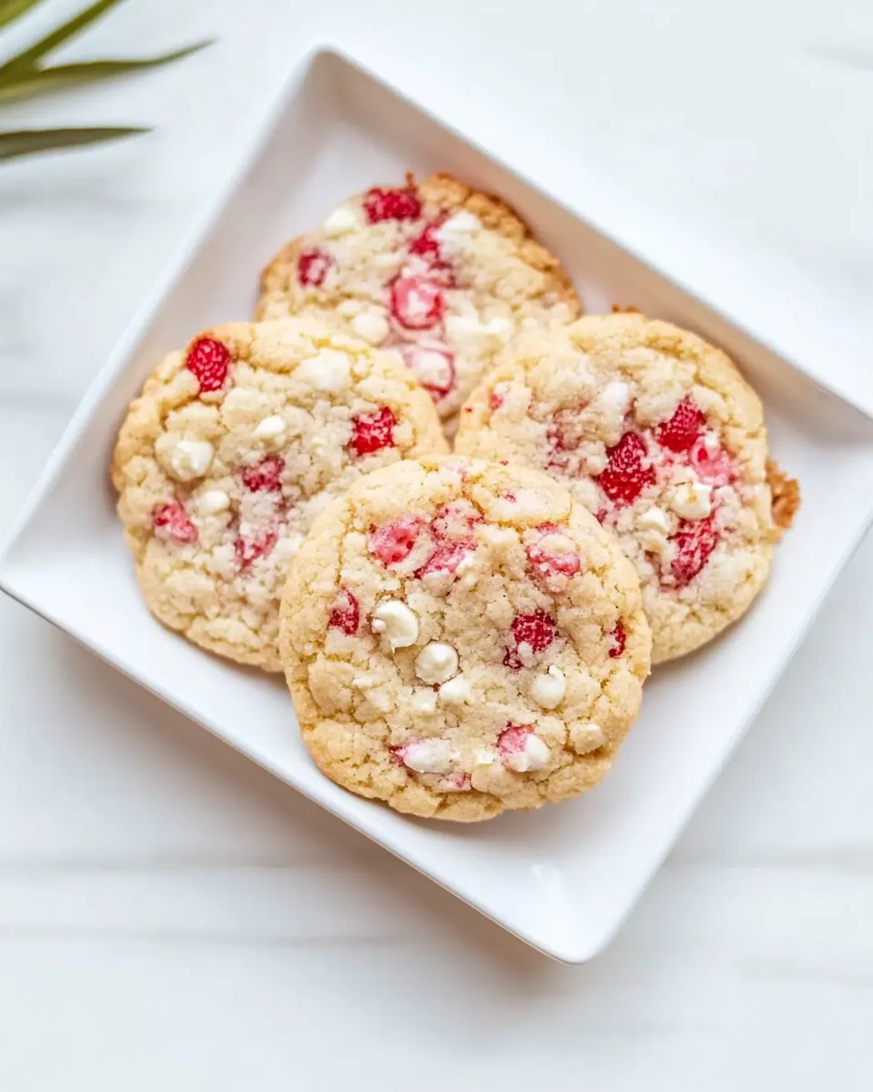 Strawberry Cookies