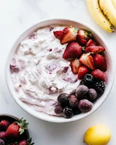 Strawberry Cream Cheese Fruit Dip