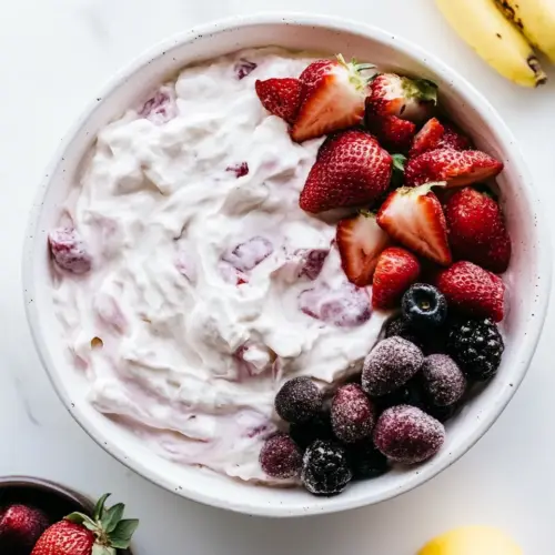 Strawberry Cream Cheese Fruit Dip