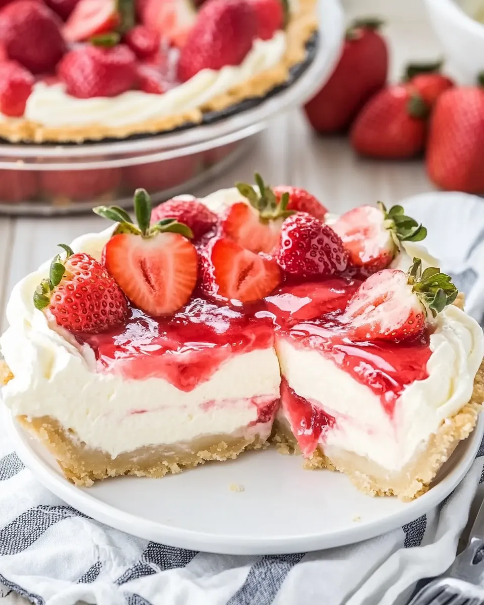Strawberry Cream Cheese Pie