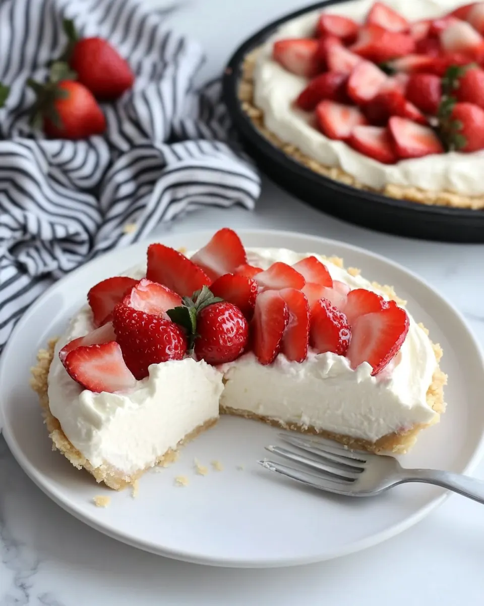 Strawberry Cream Cheese Pie