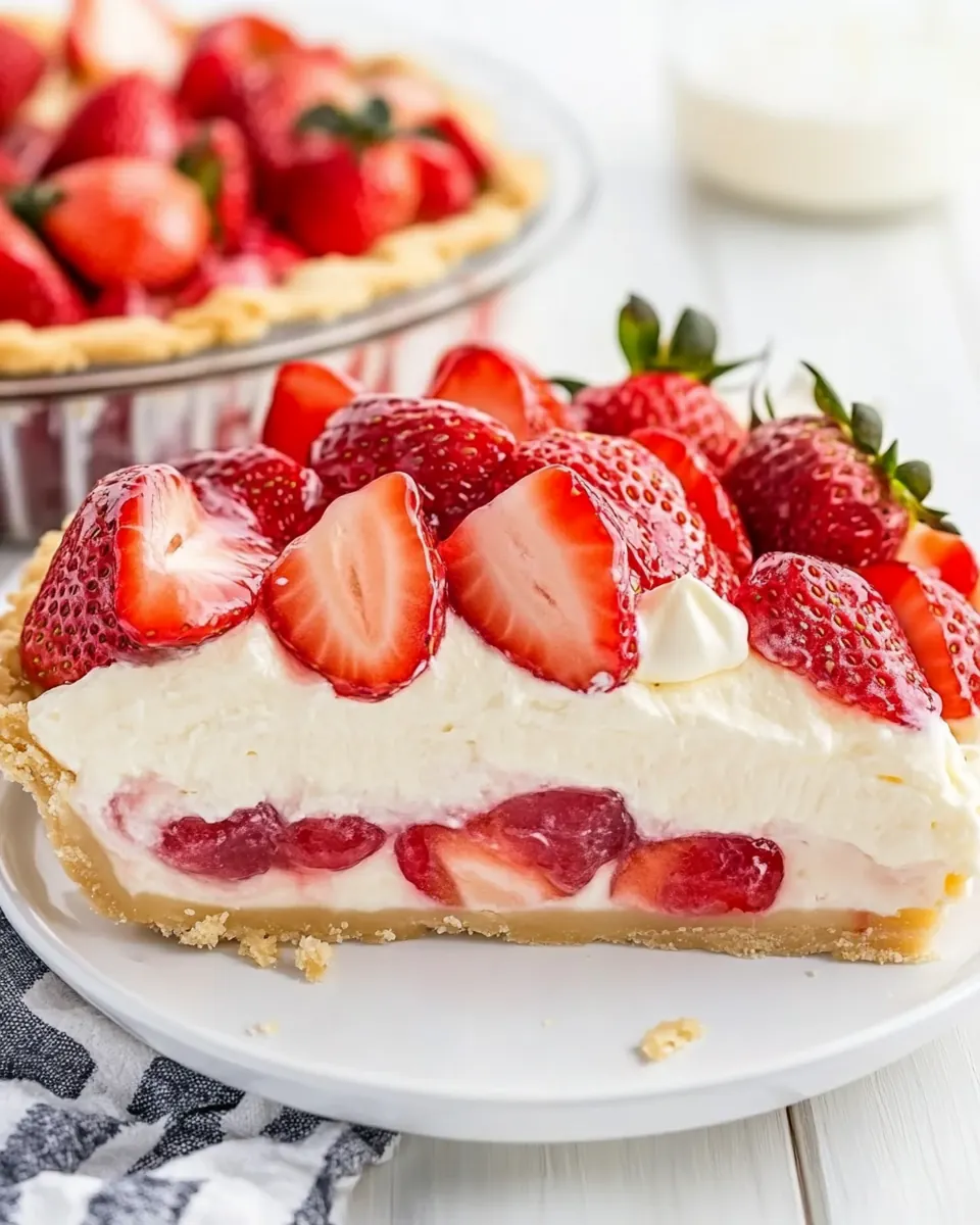 Strawberry Cream Cheese Pie