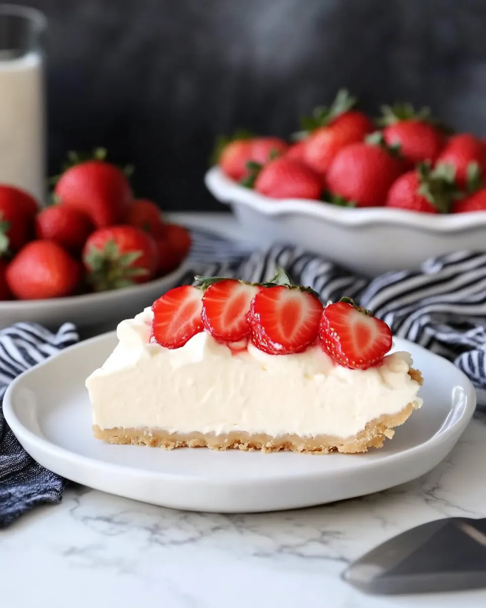 Strawberry Cream Cheese Pie