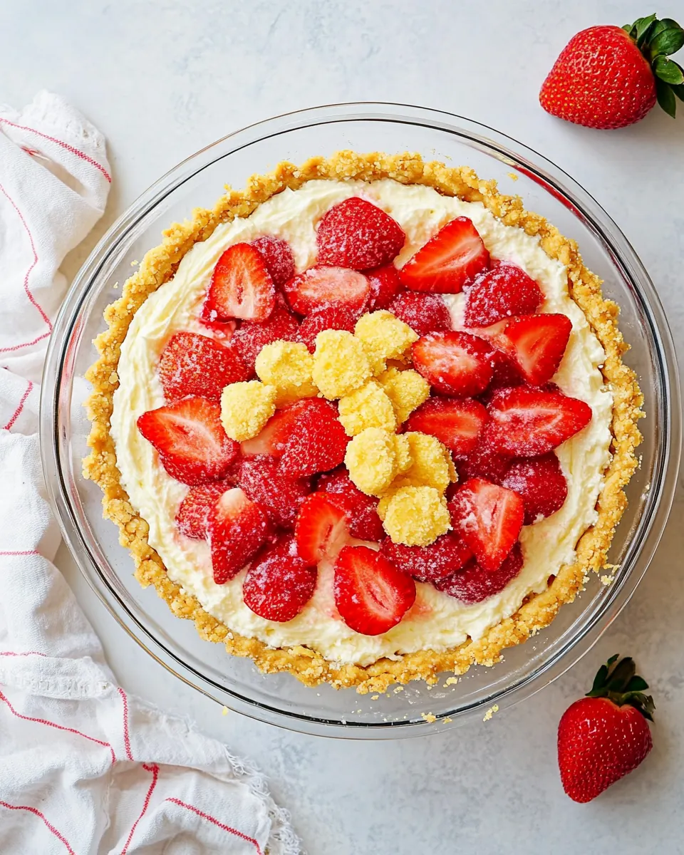 Strawberry Cream Cheese Pie