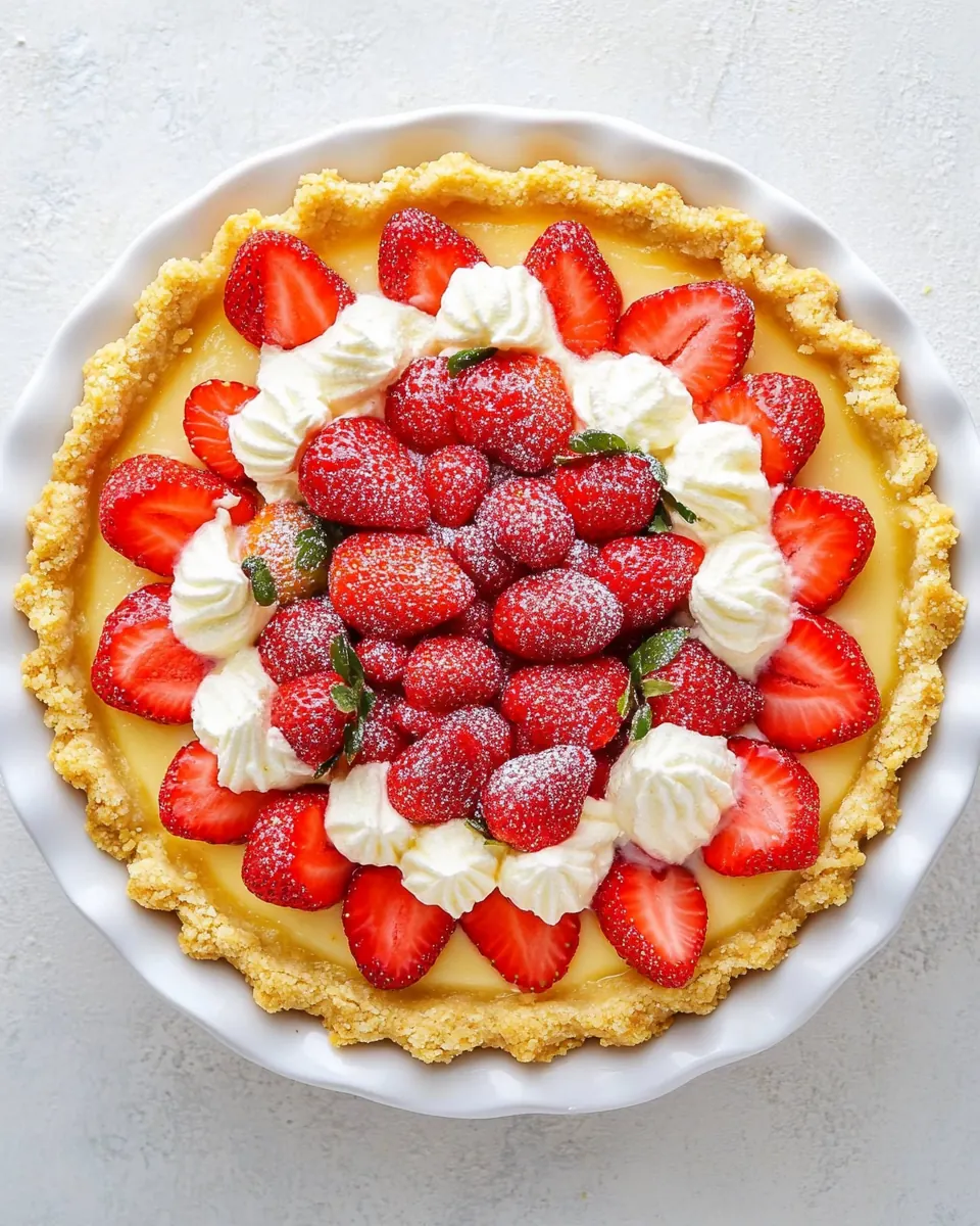 Strawberry Cream Cheese Pie
