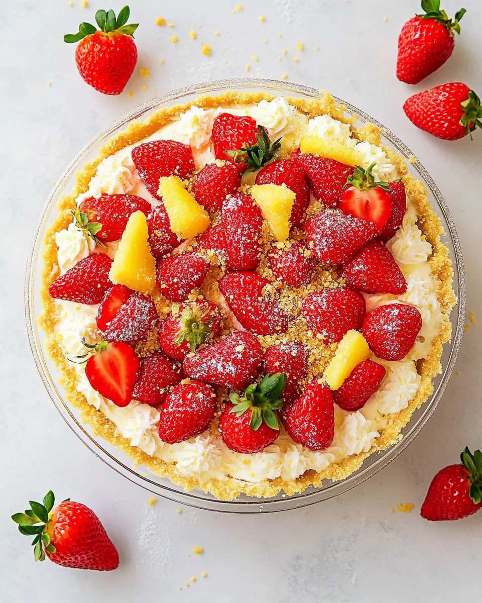 Strawberry Cream Cheese Pie