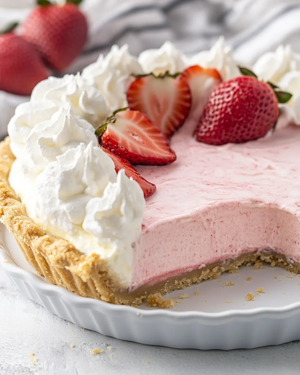 Strawberry Cream Pie