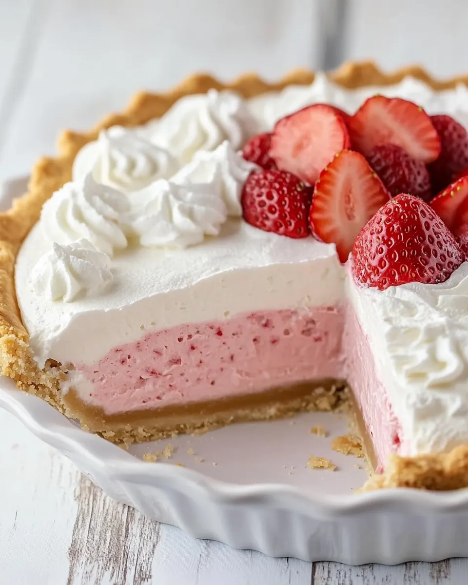 Strawberry Cream Pie