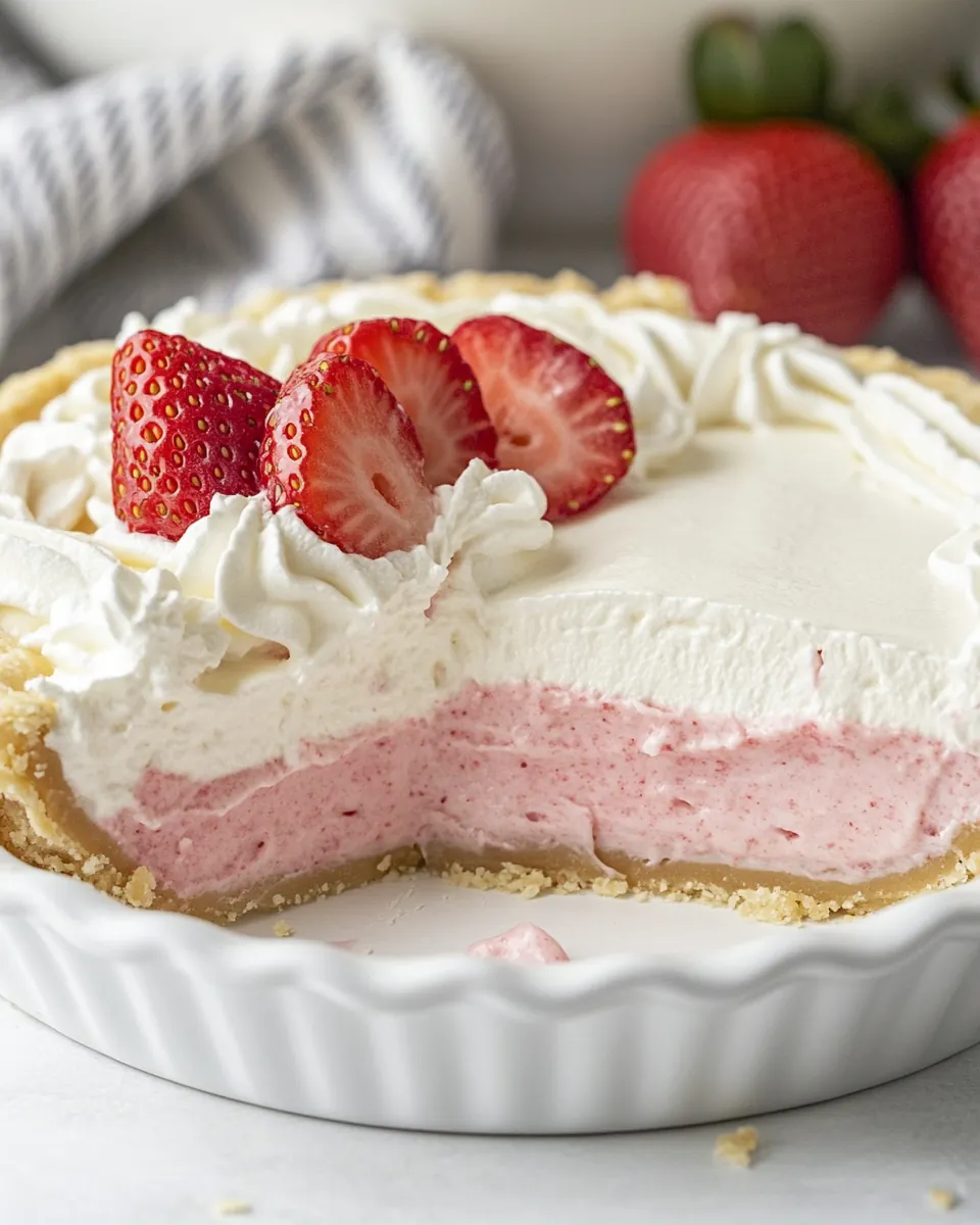 Strawberry Cream Pie