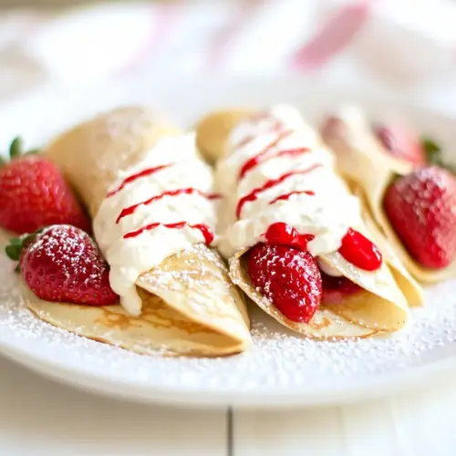 Strawberry Crepes
