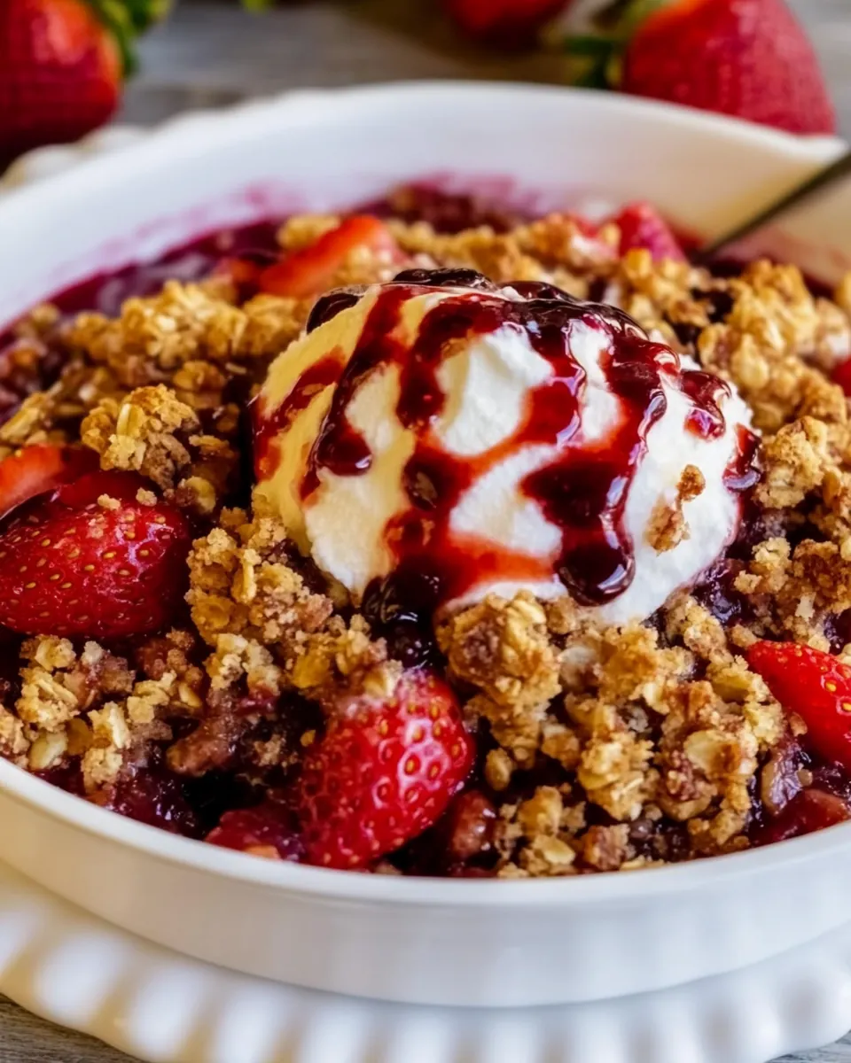 Strawberry Crisp
