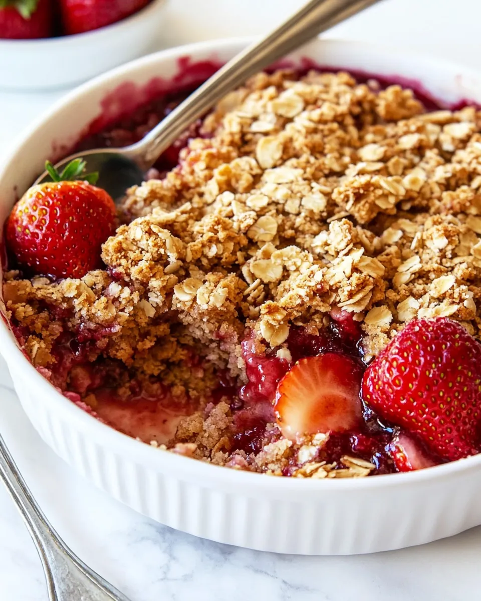 Strawberry Crisp