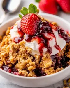 Strawberry Crisp