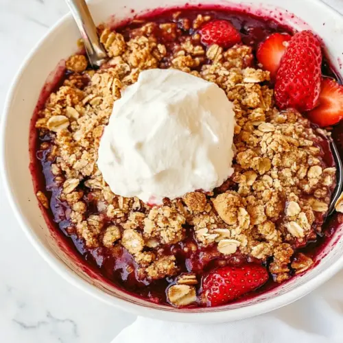 Strawberry Crisp