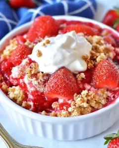 Strawberry Crisp