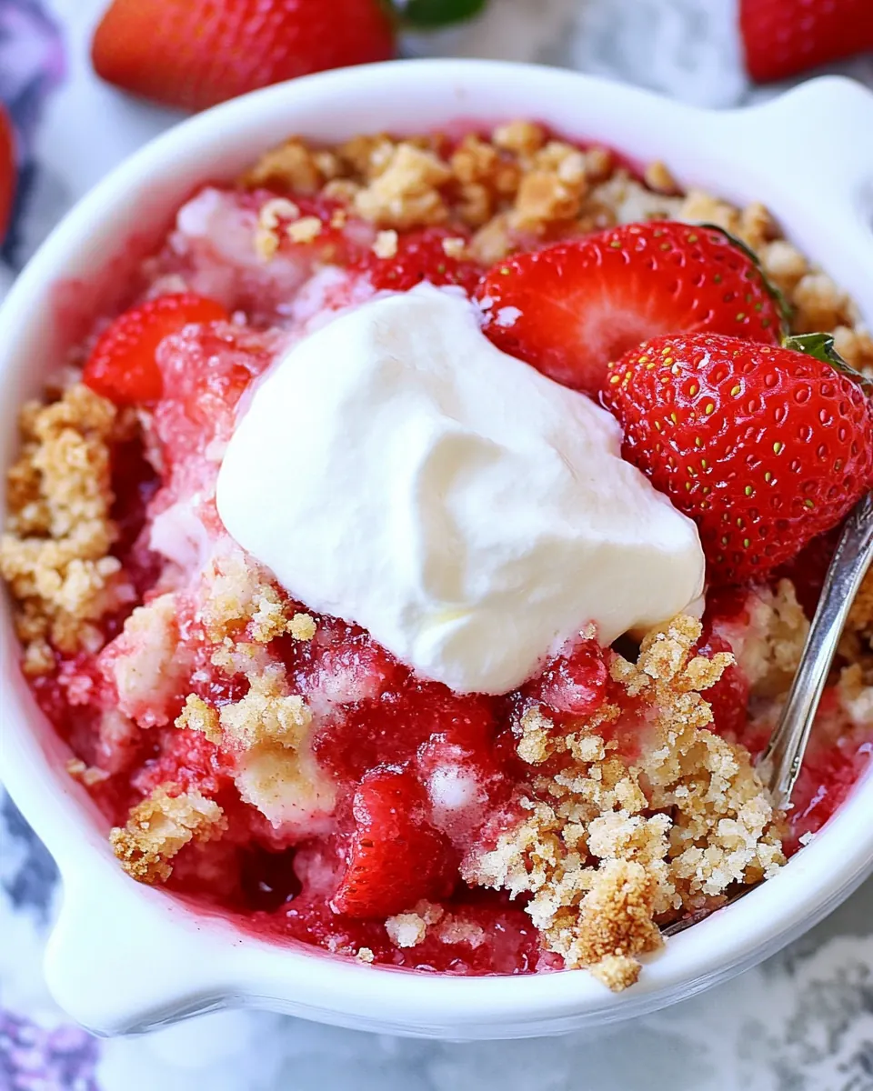 Strawberry Crisp