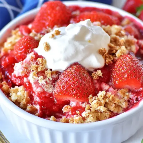 Strawberry Crisp