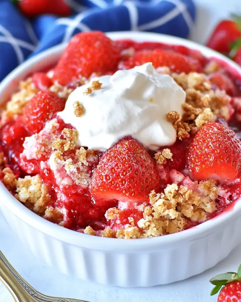 Strawberry Crisp
