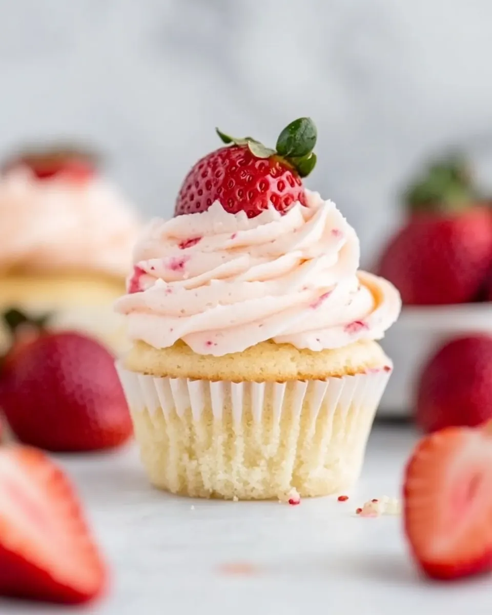 Strawberry Cupcakes