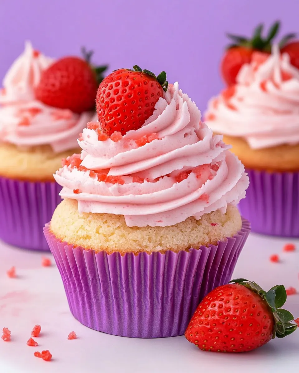 Strawberry Cupcakes