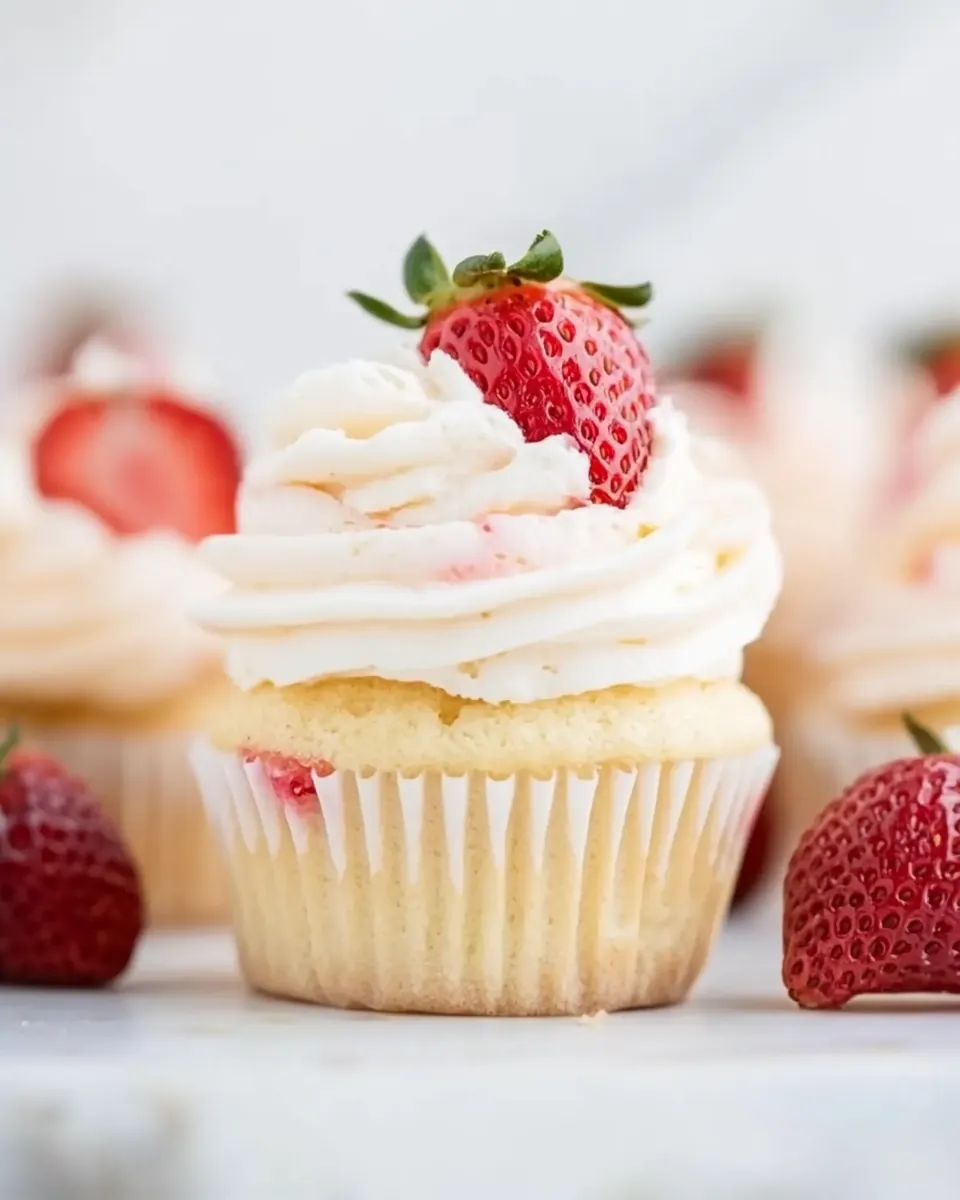 Strawberry Cupcakes