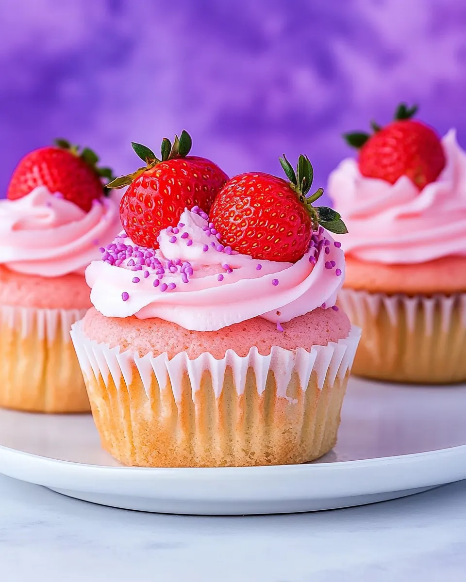 Strawberry Cupcakes