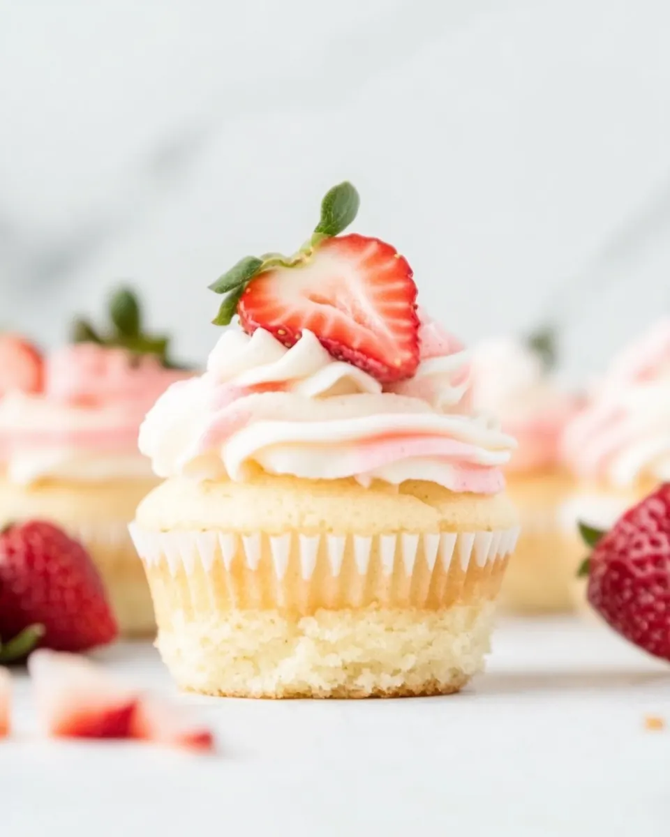 Strawberry Cupcakes