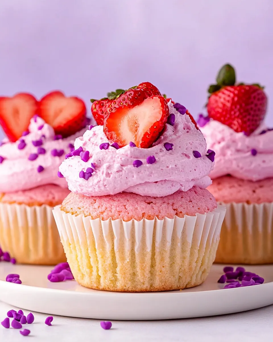 Strawberry Cupcakes