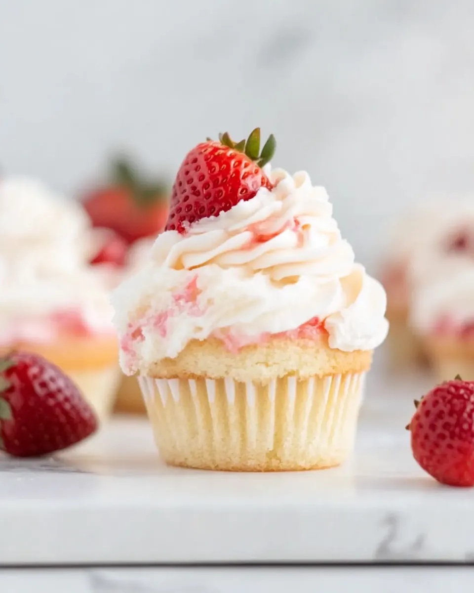 Strawberry Cupcakes