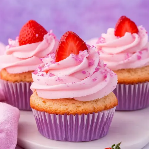 Strawberry Cupcakes