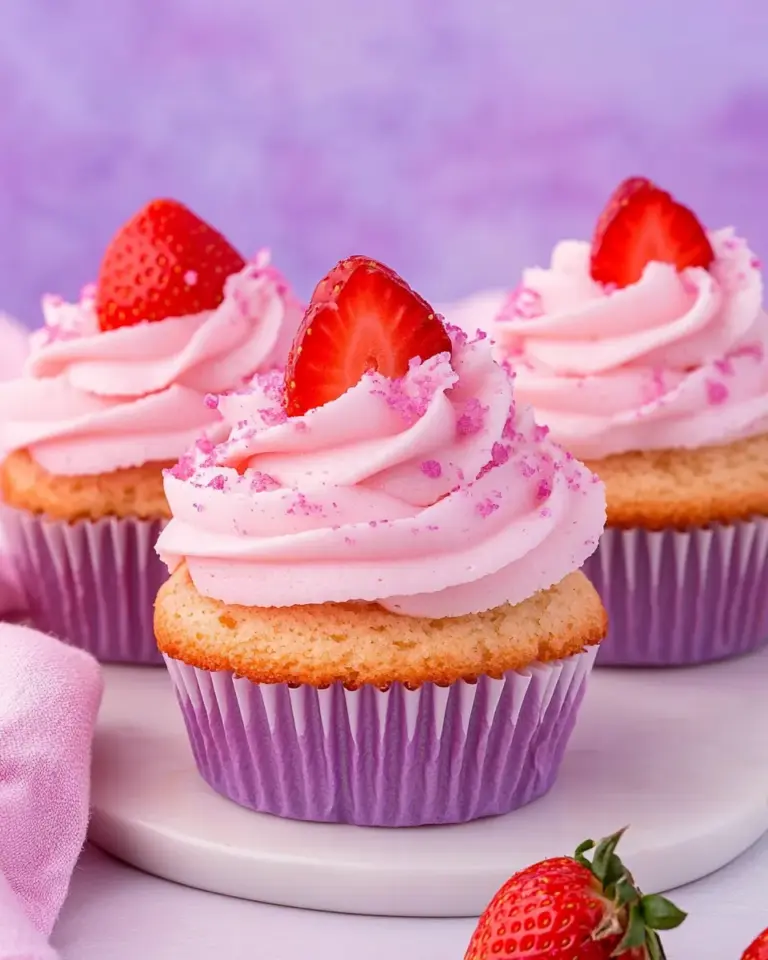 Strawberry Cupcakes