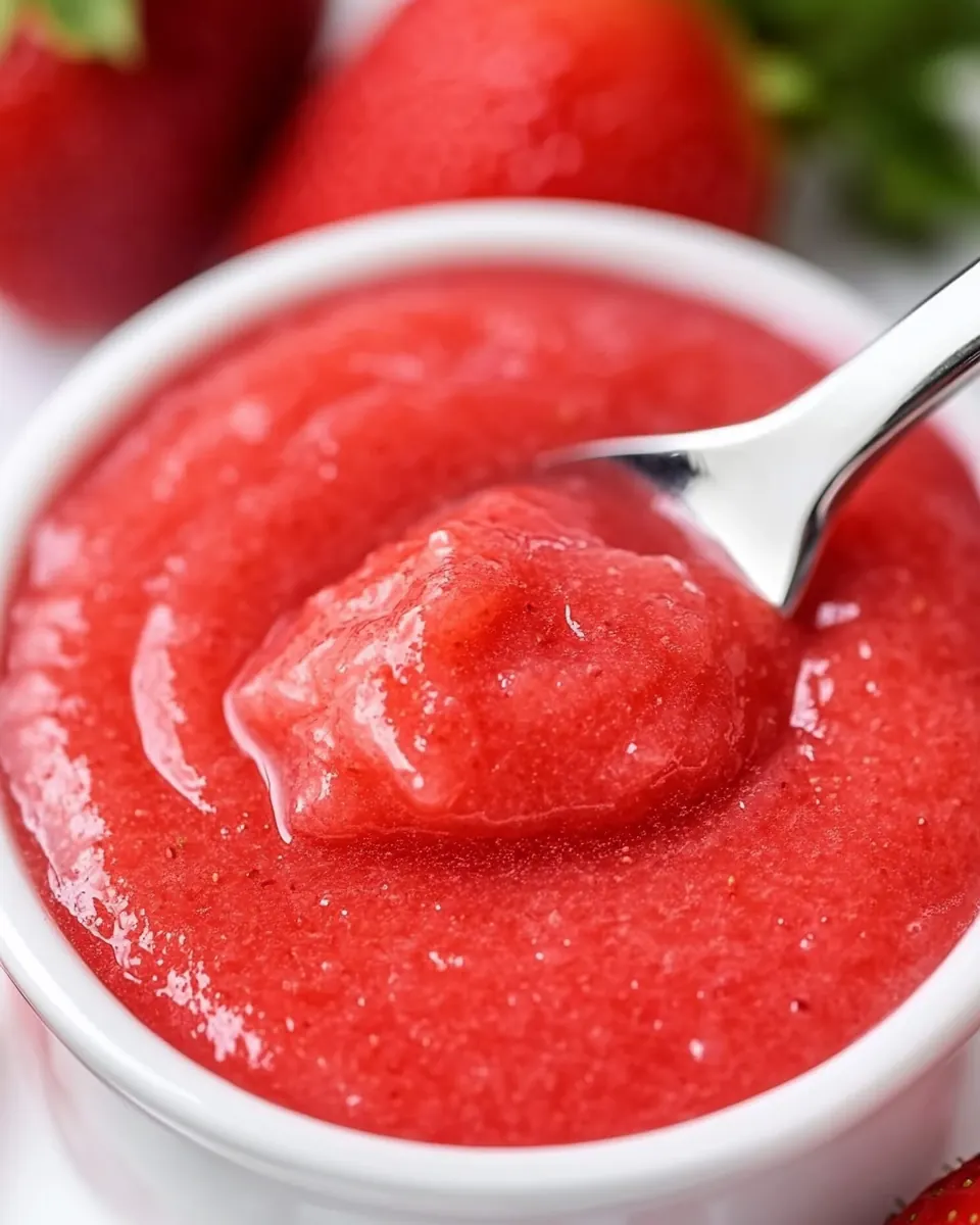 Strawberry Curd