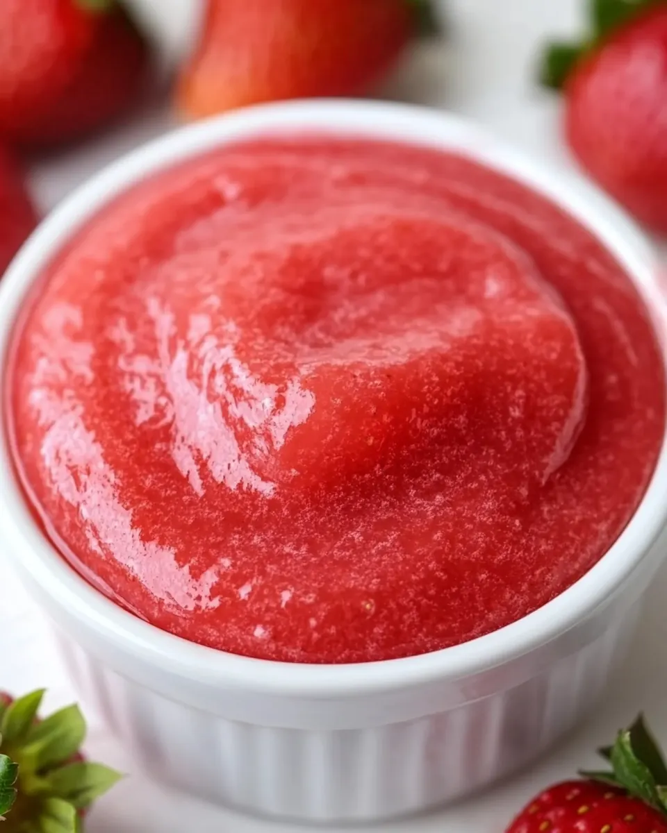 Strawberry Curd