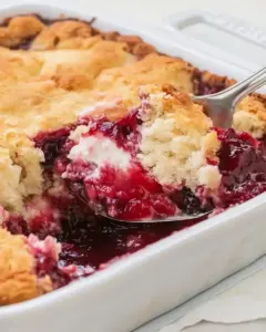 Strawberry Dump Cake