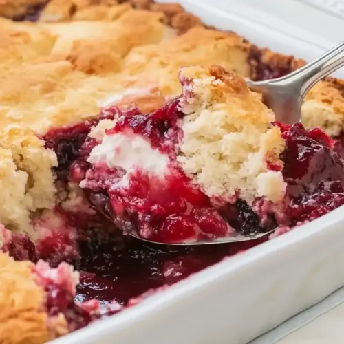 Strawberry Dump Cake