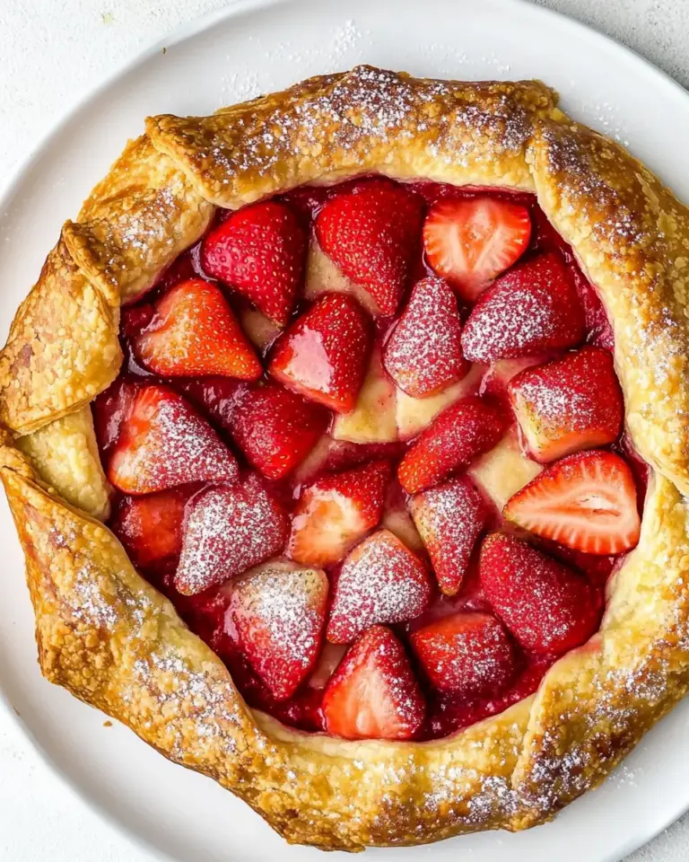 Strawberry Galette
