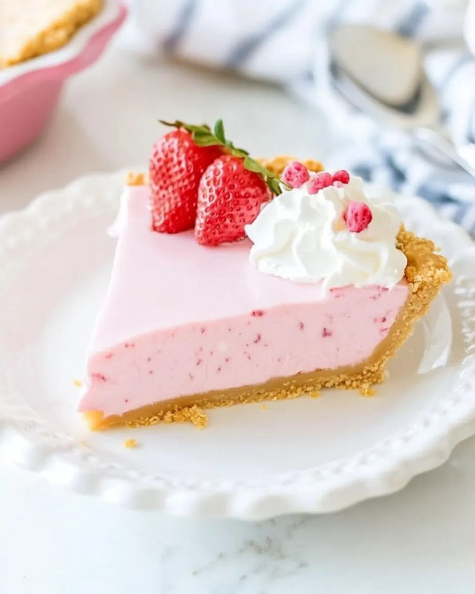 Strawberry Jello Pie