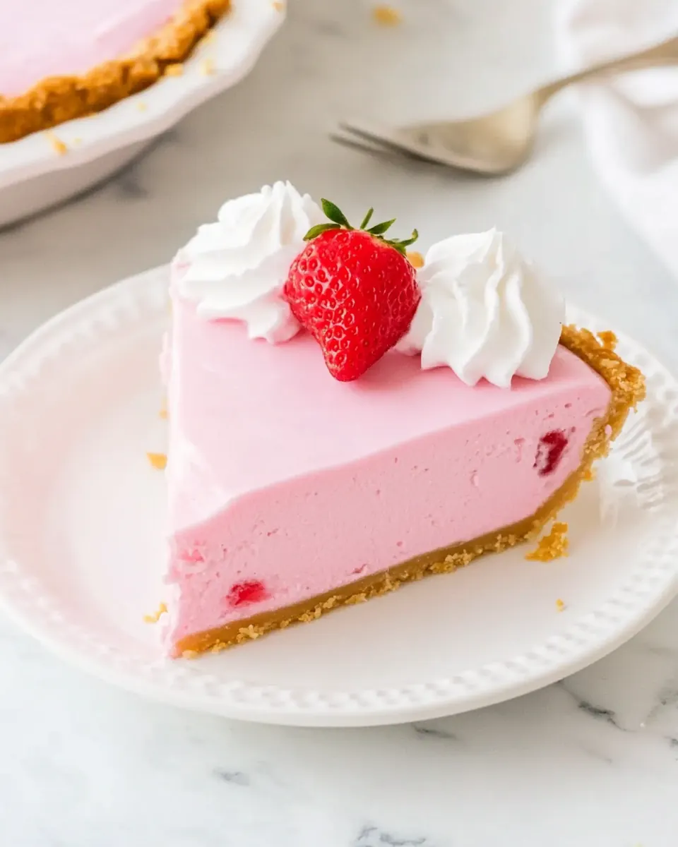 Strawberry Jello Pie