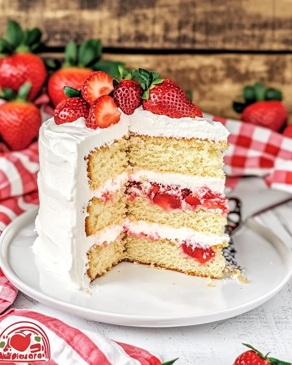 Strawberry Layer Cake