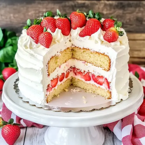 Strawberry Layer Cake