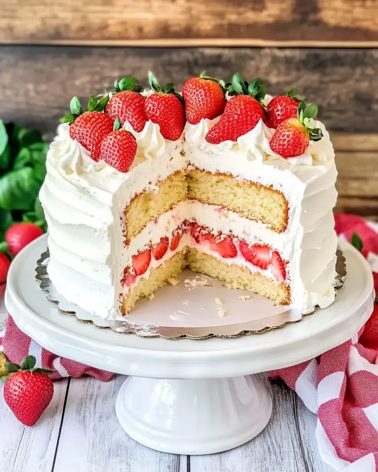 Strawberry Layer Cake