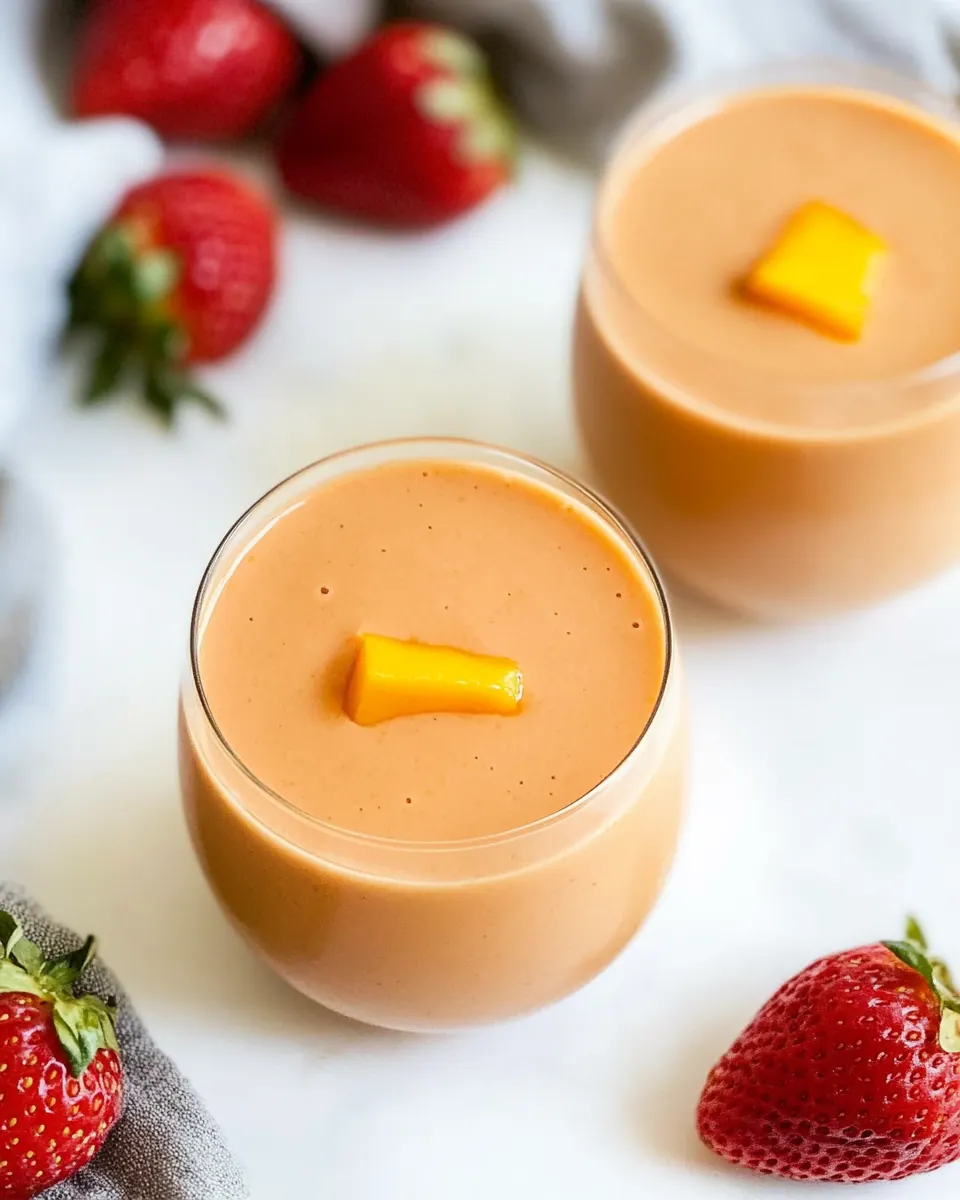 Strawberry Mango Smoothie