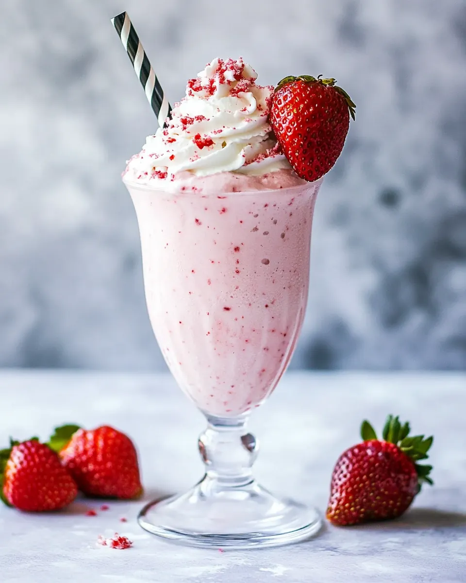 Strawberry Milkshake