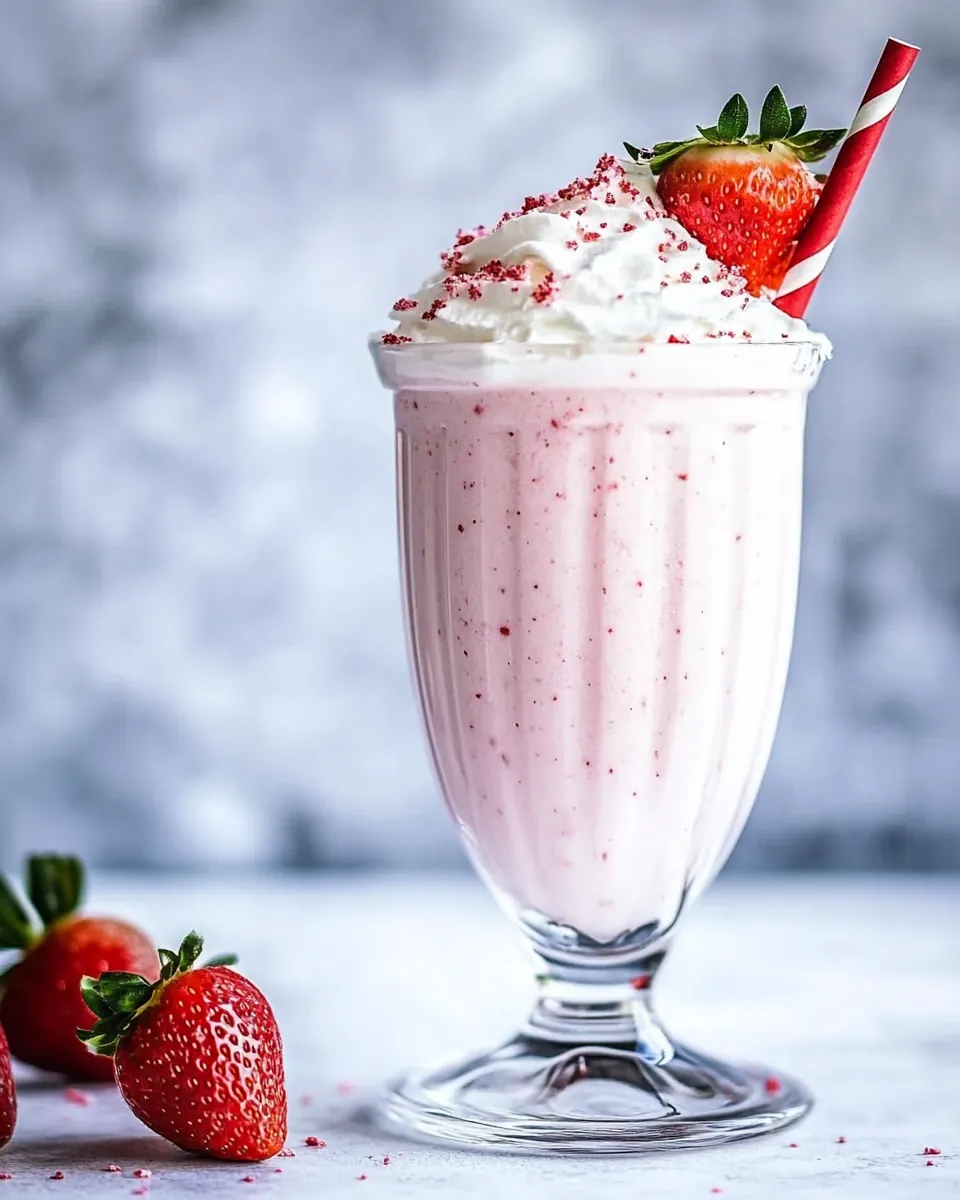Strawberry Milkshake