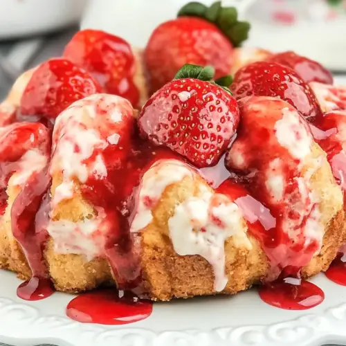 Strawberry Monkey Bread