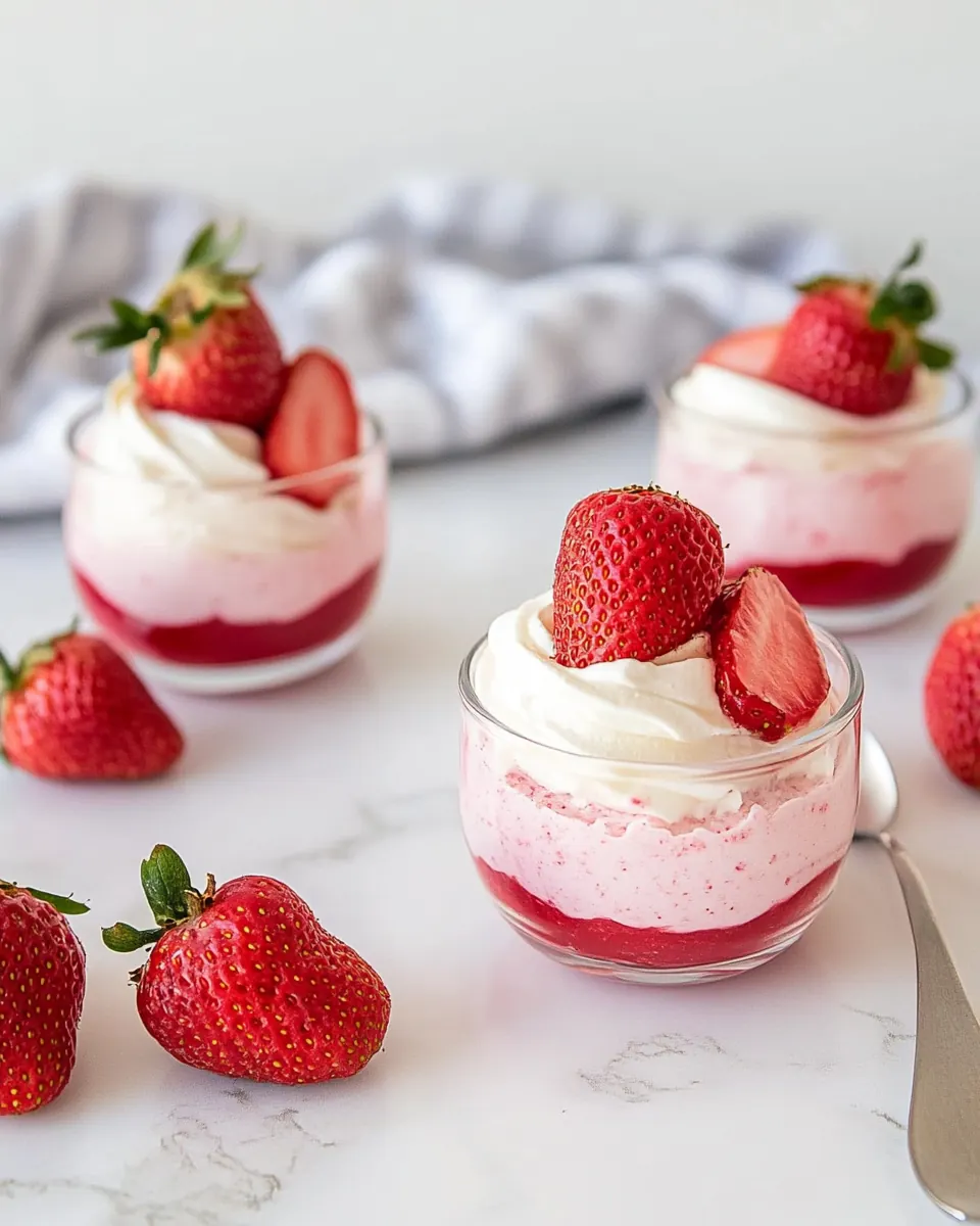 Strawberry Mousse