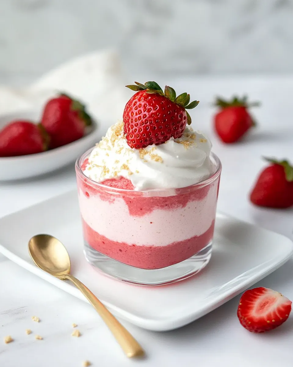 Strawberry Mousse