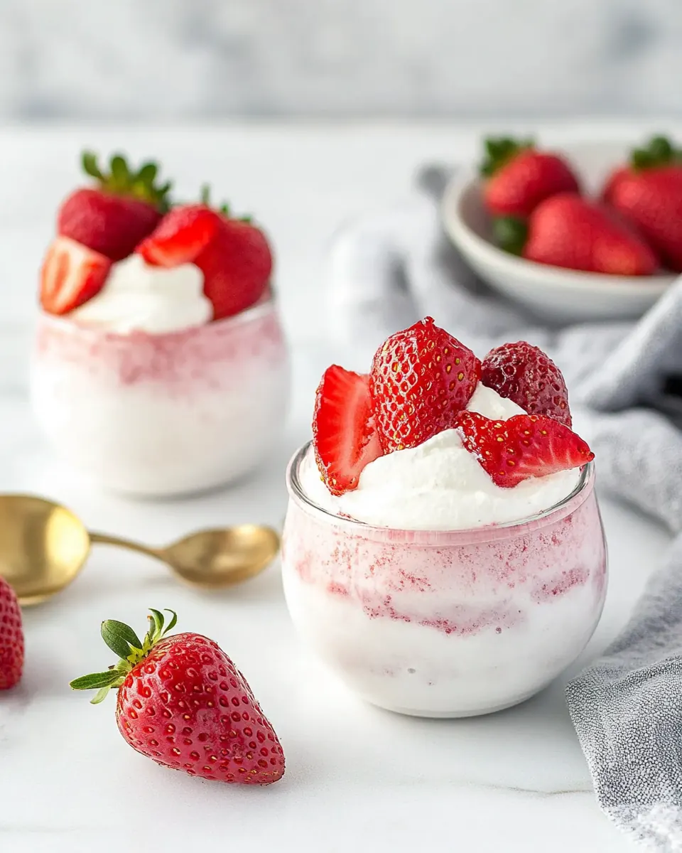 Strawberry Mousse
