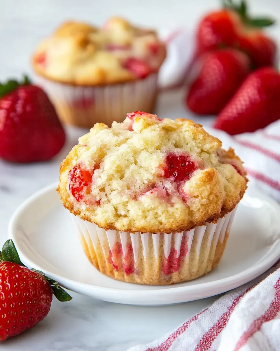 Strawberry Muffins
